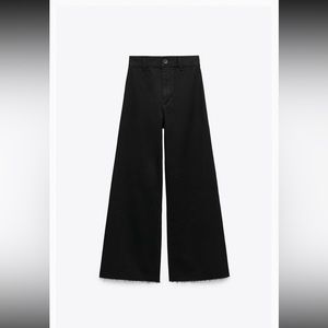 ZARA ZW Marine Straight High Rise Jeans size 6